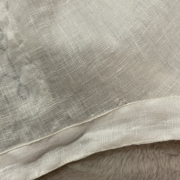 JOHNNY WAS PETE & GRETA WHITE OVERSIZED BUTTON DOWN TOP - Picture 12 of 12